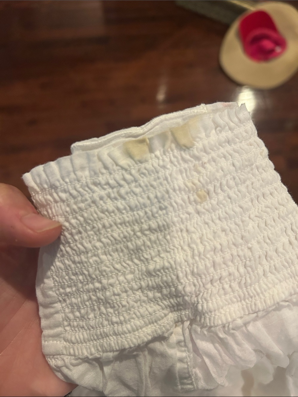 Free People White Embroidered High-Waist Linen Trousers - Picture 6 of 7